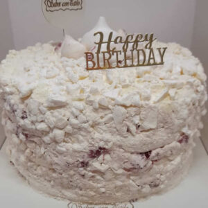 Torta Helada Merengue Frutilla