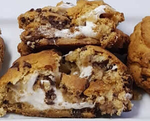 Galleta estilo New York Sabor S'mores